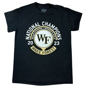 Wake Forest Women’s Golf 2023 National Champions Deacons t-shirt Adult size S